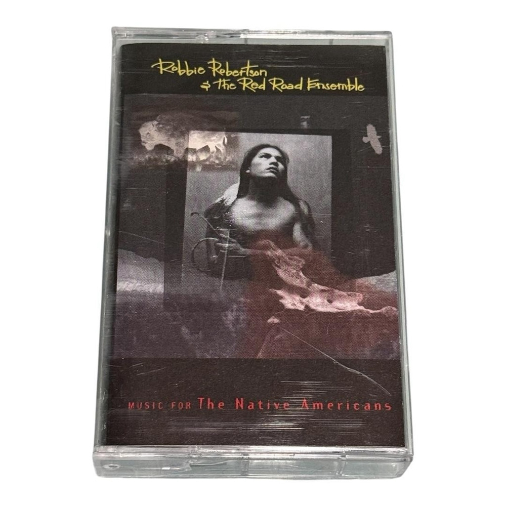 Vintage Robbie Robertson Red Road Ensemble Cassette Native Americans 1994 Rock